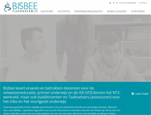 Tablet Screenshot of bisbee.nl